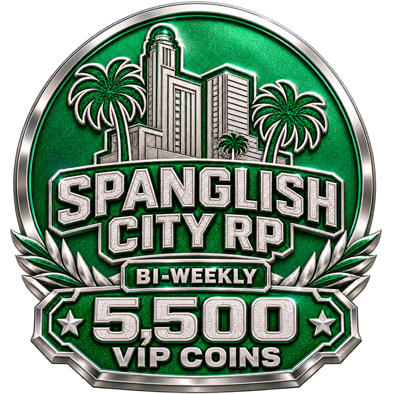 Bi-Weekly VIP Coins | Plus | 5,500 Coins