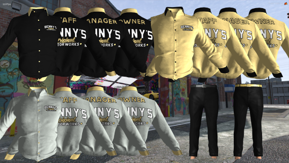 Benny's Gold Shirt [M+F]