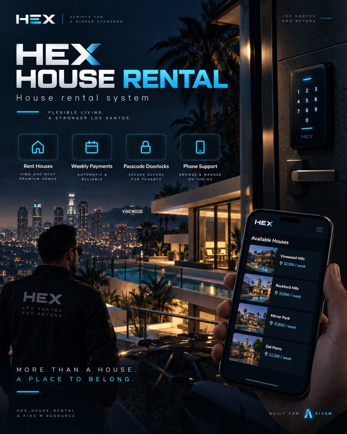 HEX HOUSE RENTALS