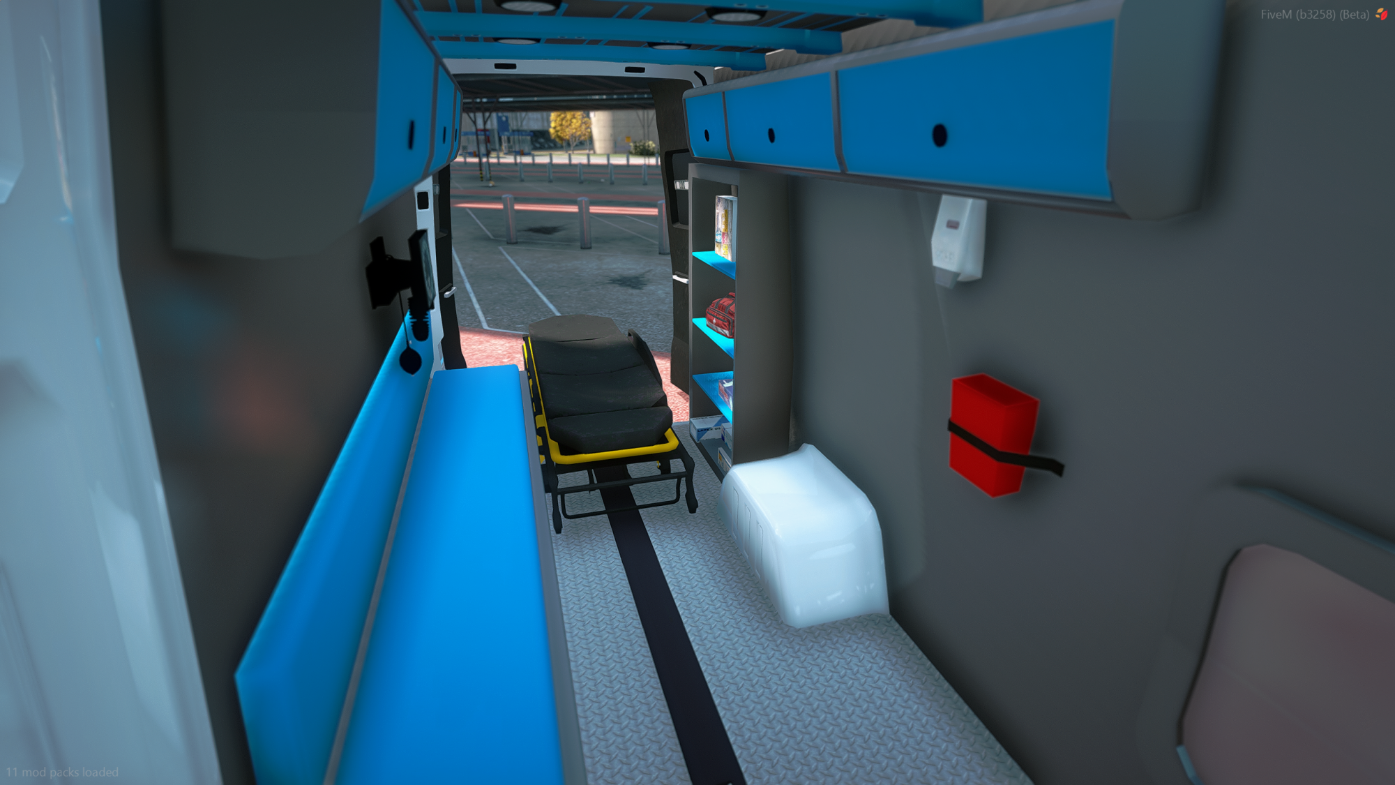Benefactor Courier Ambulance Version