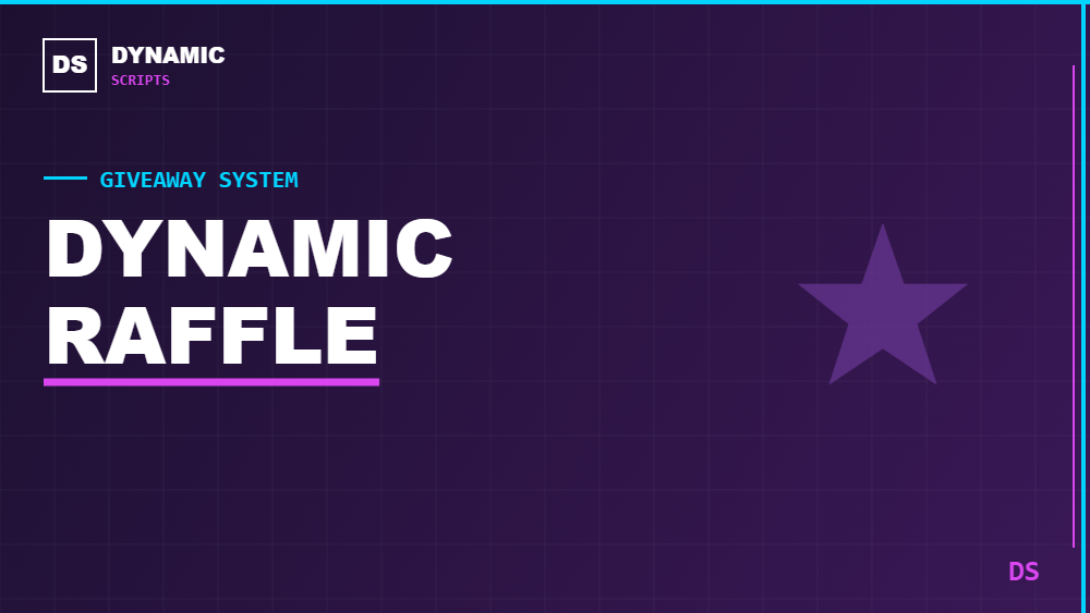 Dynamic Raffle FiveM giveaway system script thumbnail