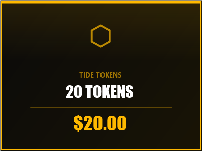 20 Tide Tokens