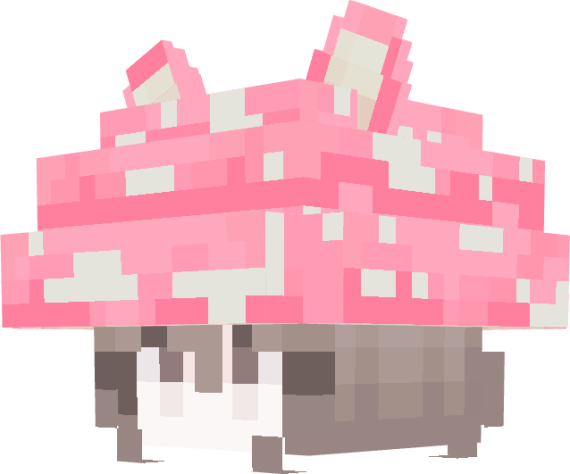 Pink Mushroom Hat