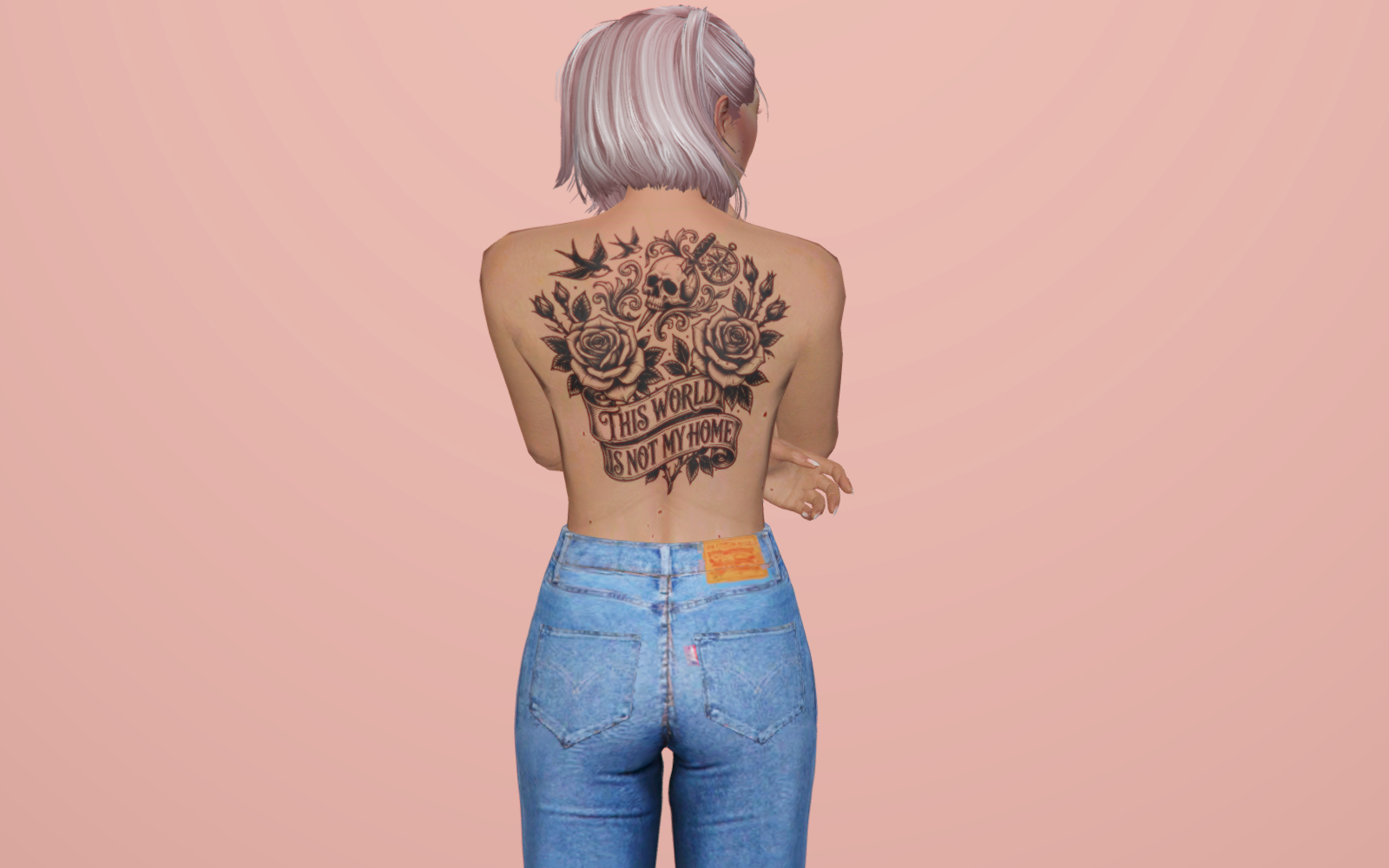 #005 Not My Home Tattoo