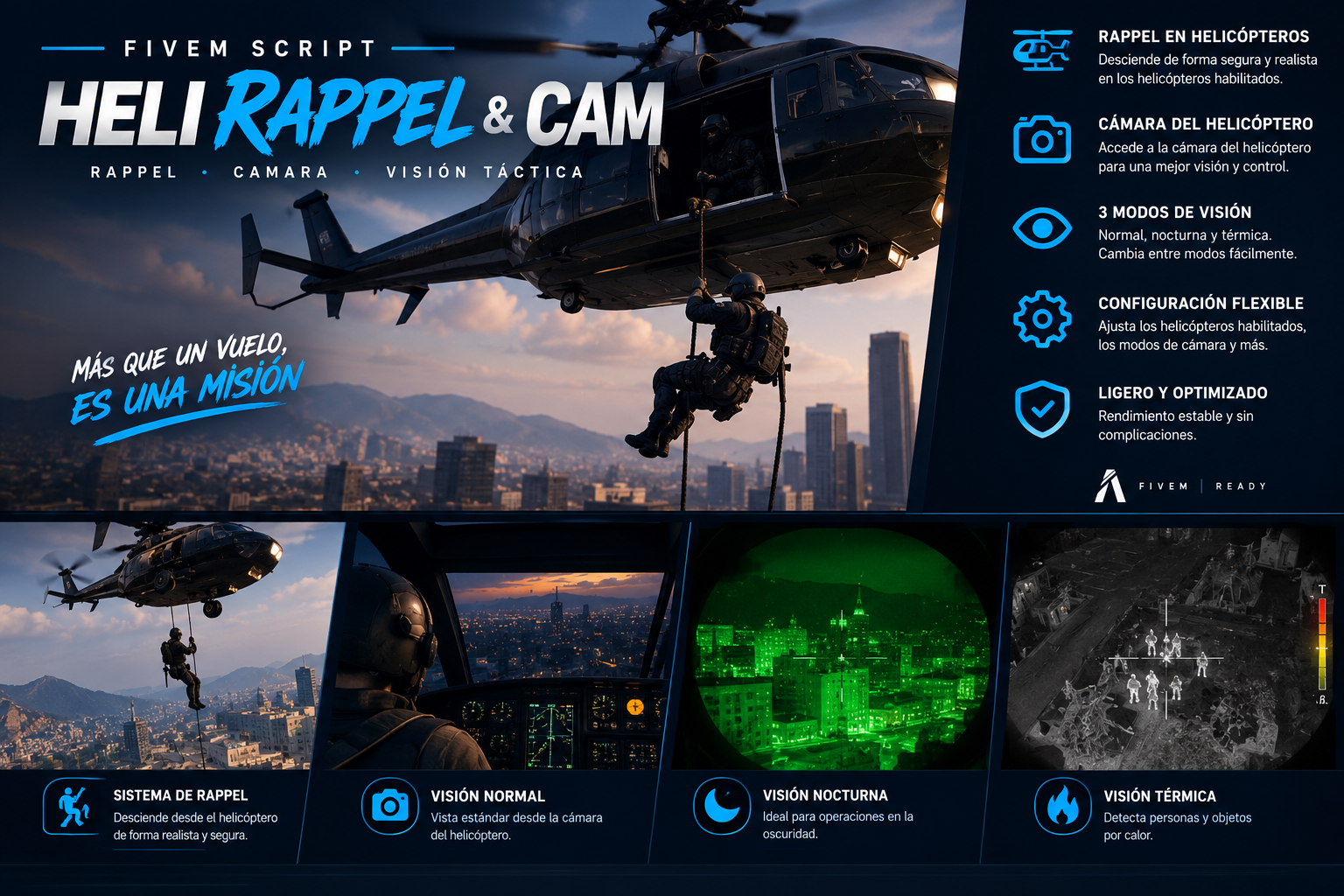Heli Rappel & Camera