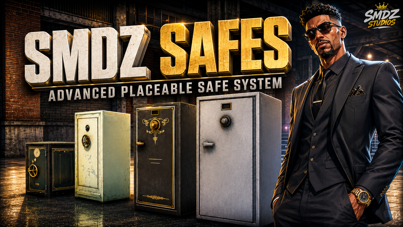 [ESX/QB/QBX] Safes System [OPEN SOURCE]