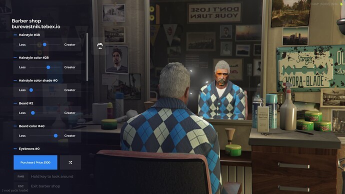 [Barber shop system]esx standalone {ESCROW}