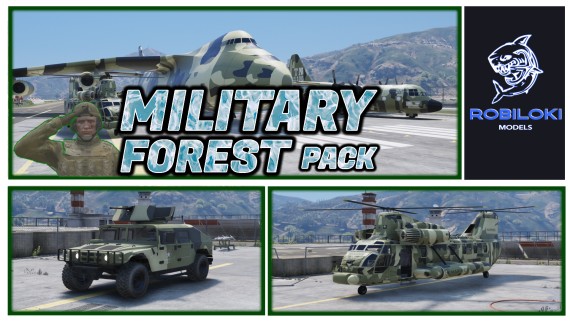 [PACK] Military Forest Camouflage