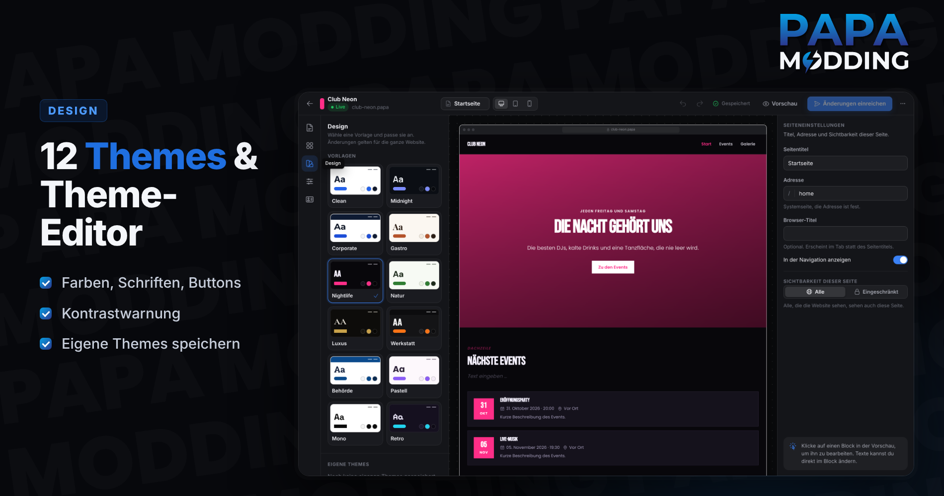 Ultimativer Website-Baukasten Screenshot 6