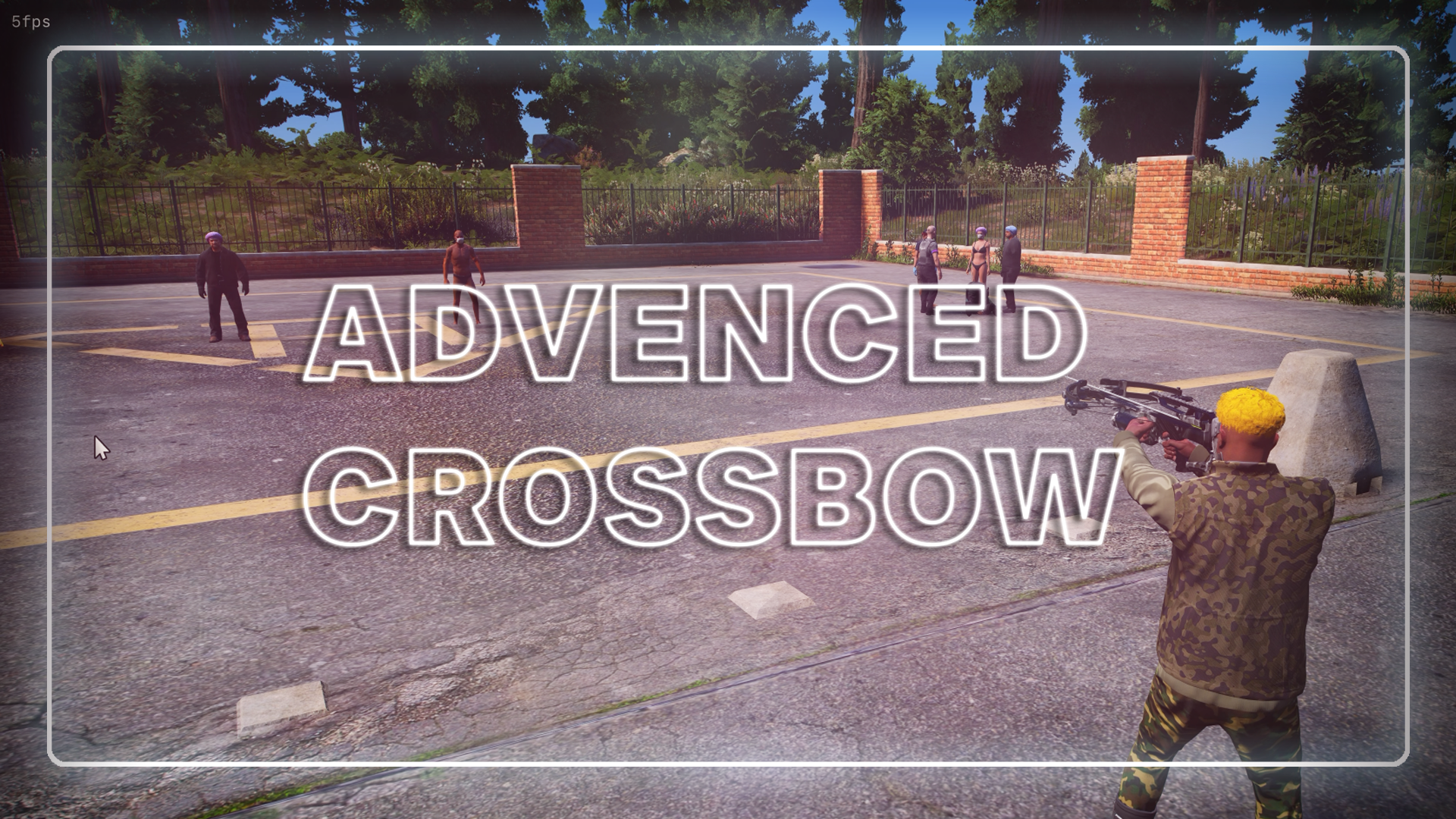 Advenced Crossbow 2.0 | Animated Crossbow & 4 Tactical Bolt Types