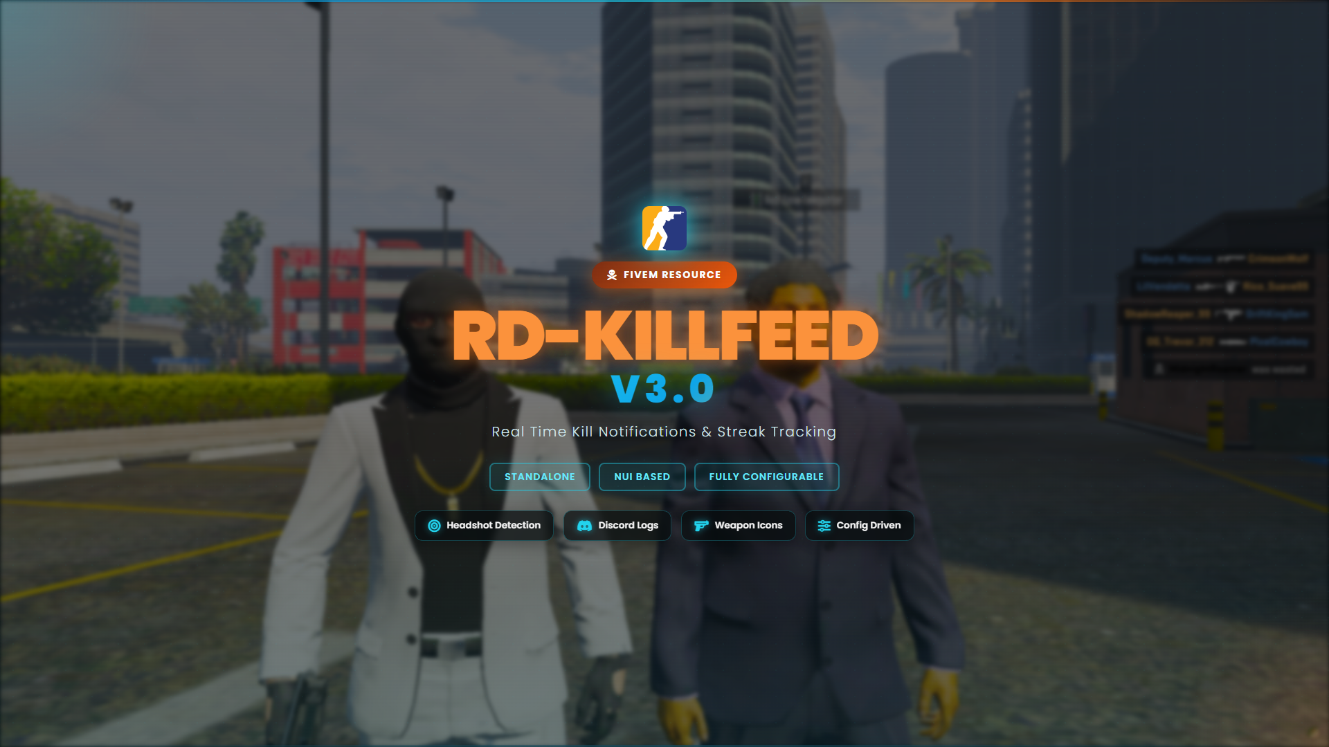 RD-KillFeed V3.0 CS2 Edition | Full Source (Lua + UI)