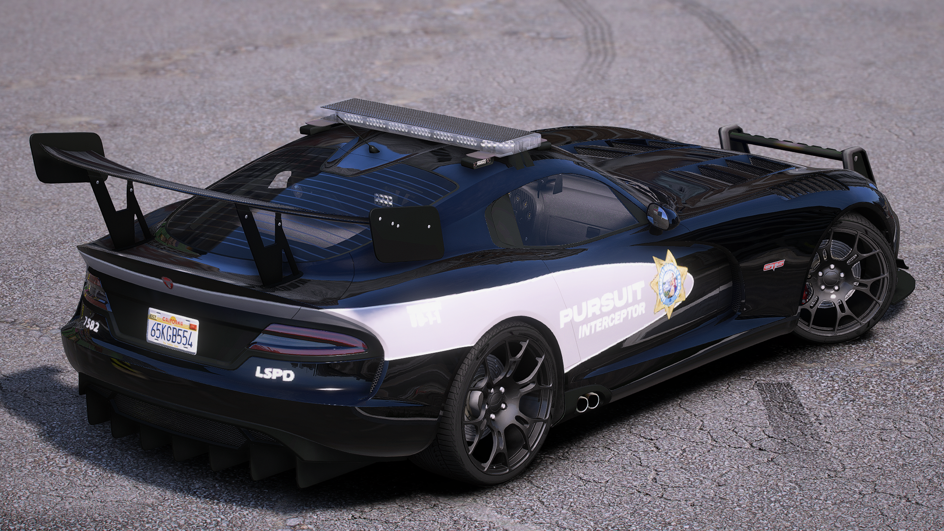 Police Bravado Banshee GTS