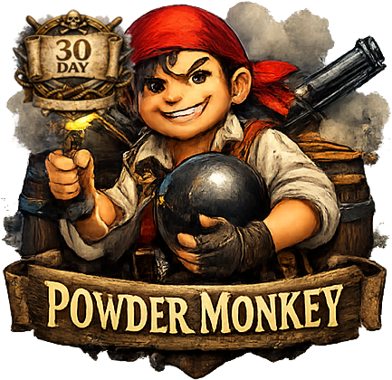 Powder Monkey 30 Day Only