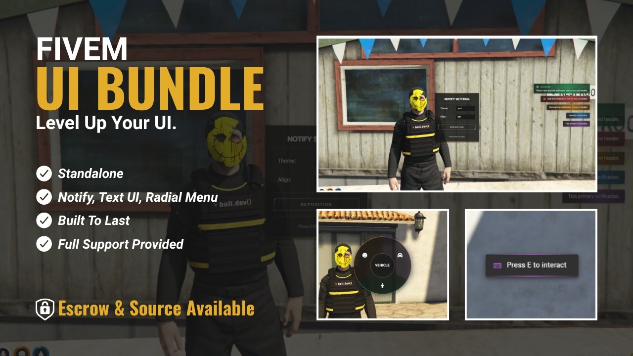 UI Bundle (Escrow)