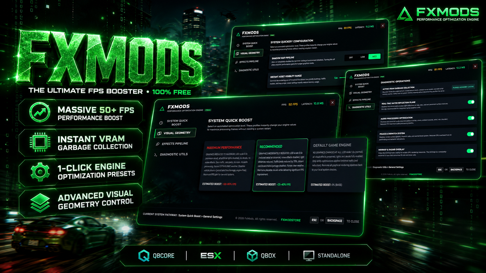FxMods - FPS Booster