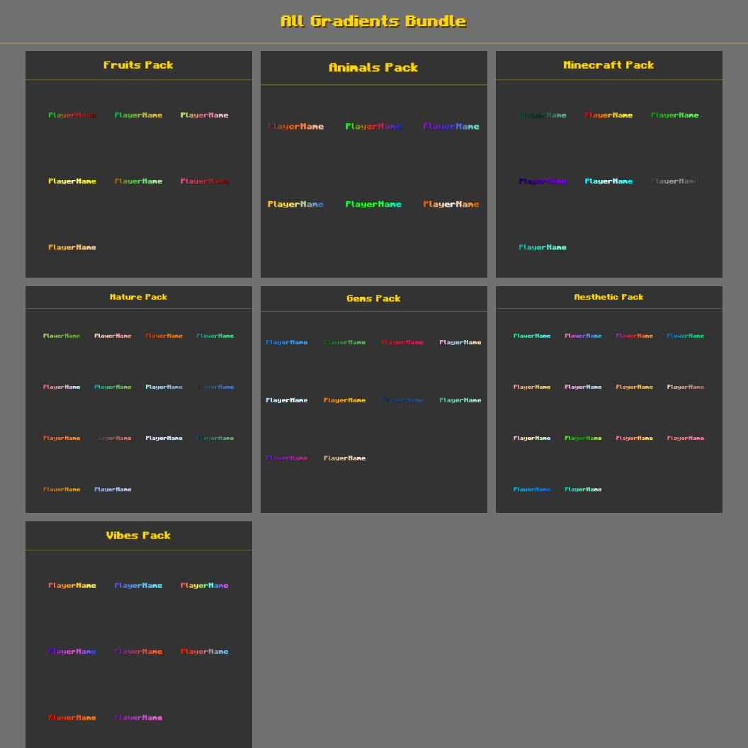 All OG Gradients Bundle