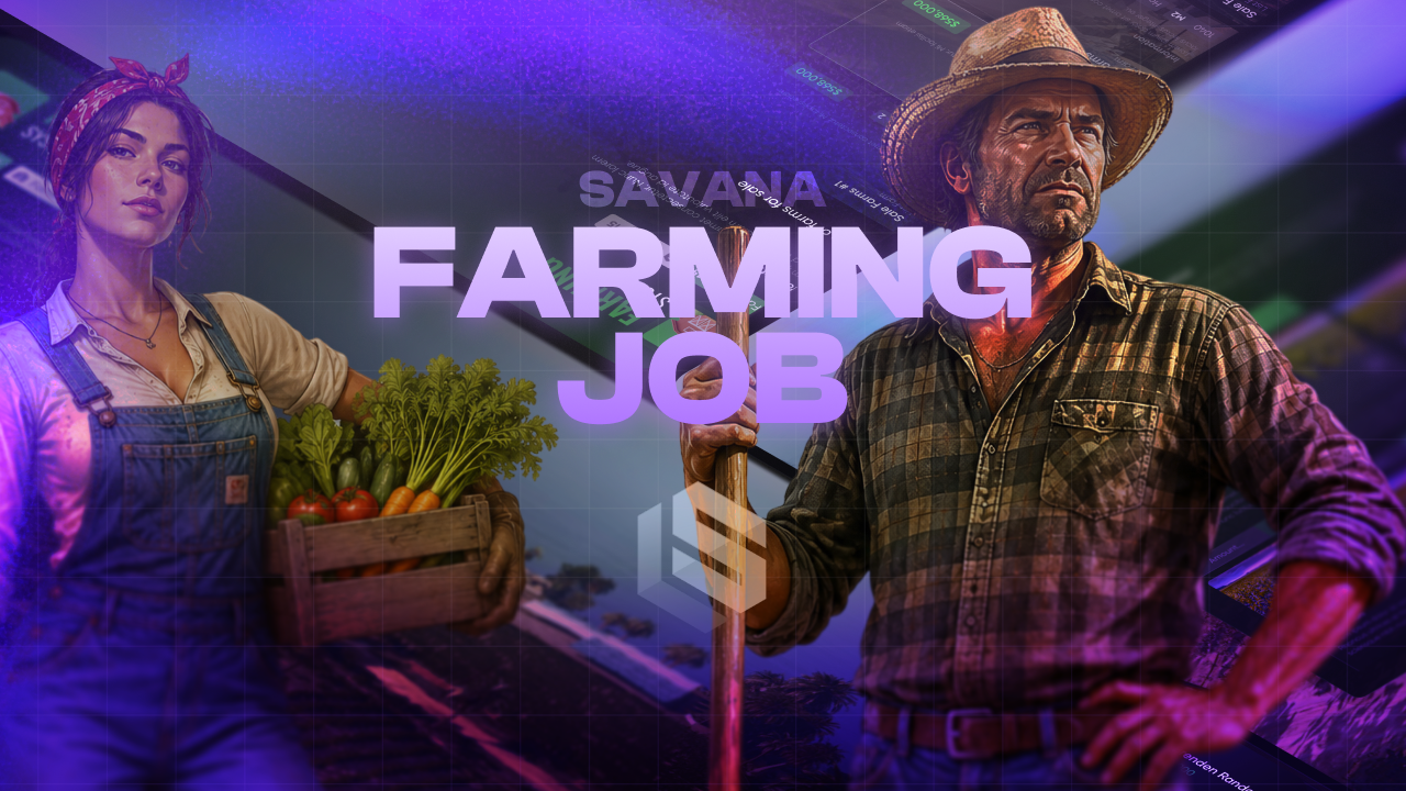 Savana Multiplayer Farming Job