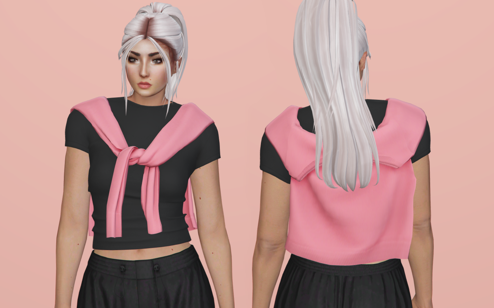 #006 Shirt with Sweater
