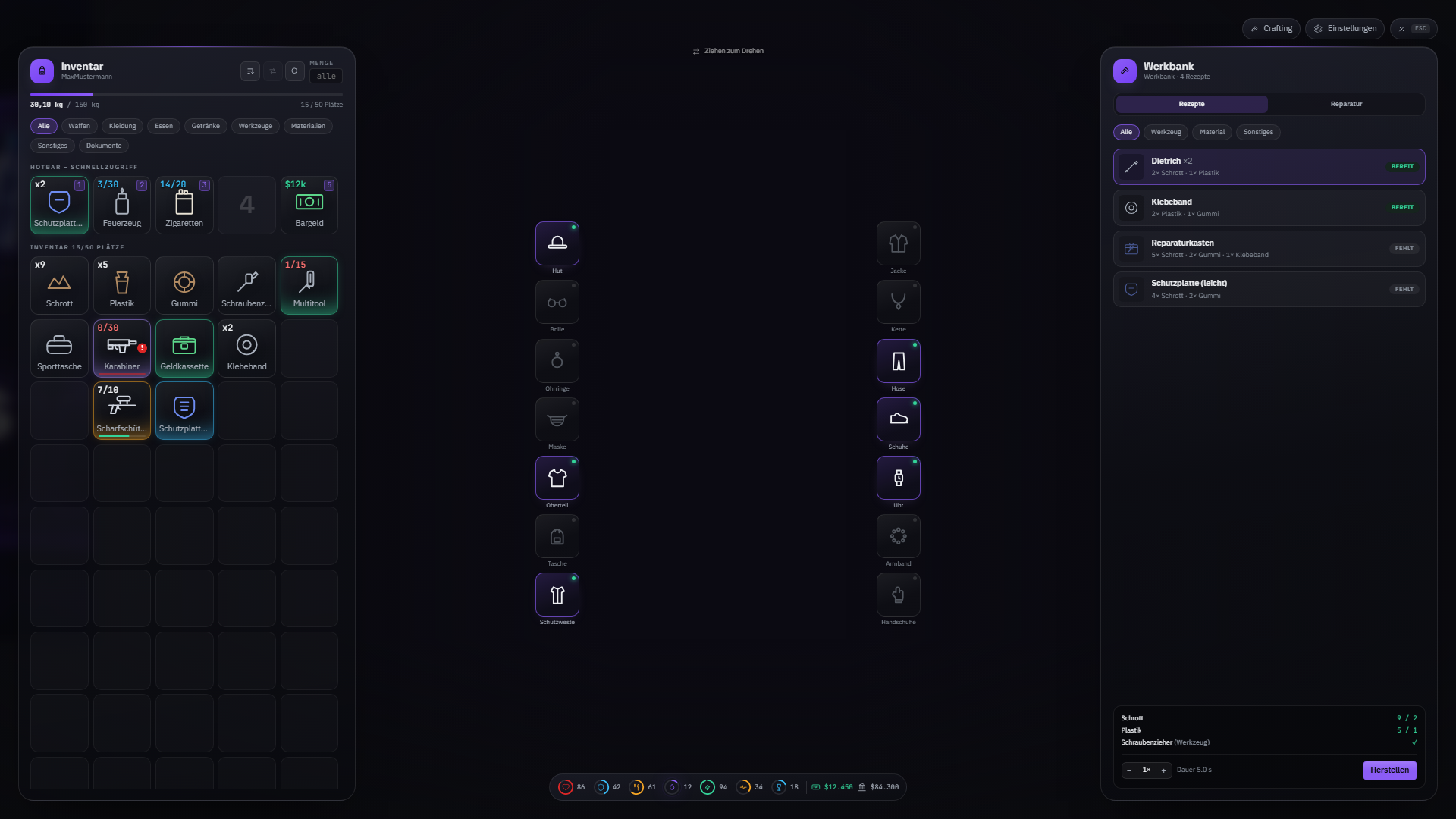 CrankChaos Inventar – Bild 7