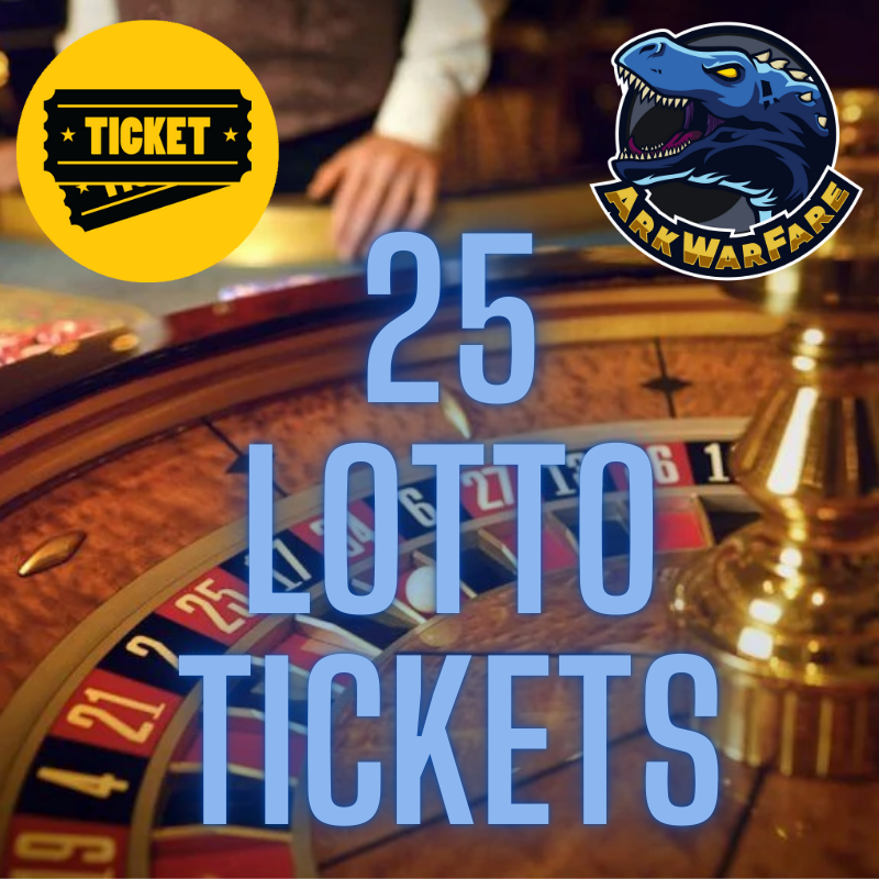 x25 Lotto Ticket ASE