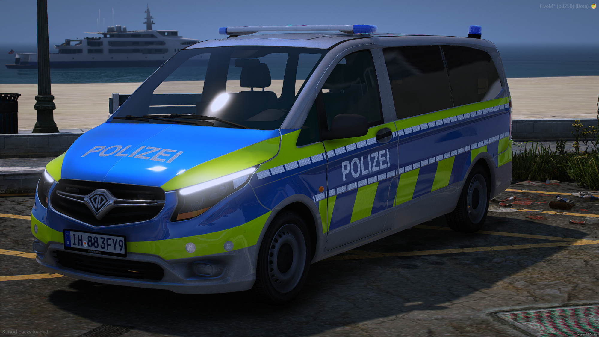 Benefactor Voyager Polizei FustW [NRW Style]