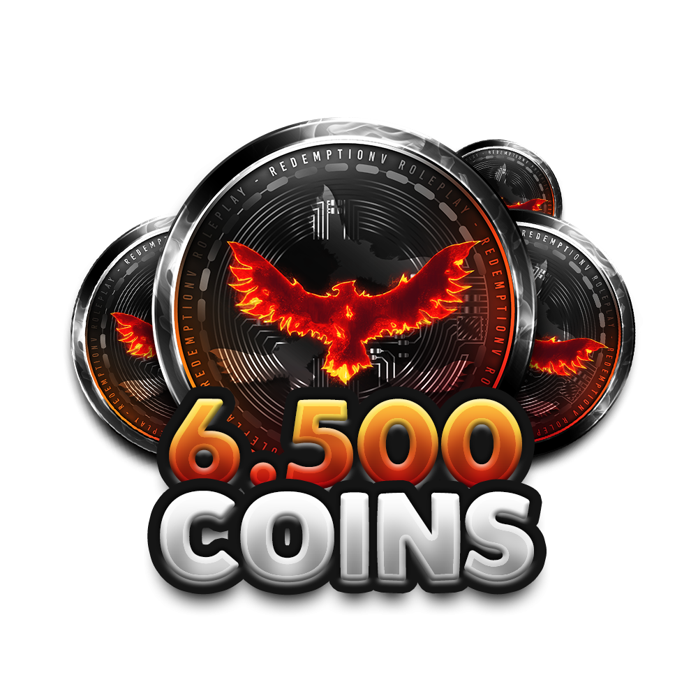 6500 Coins