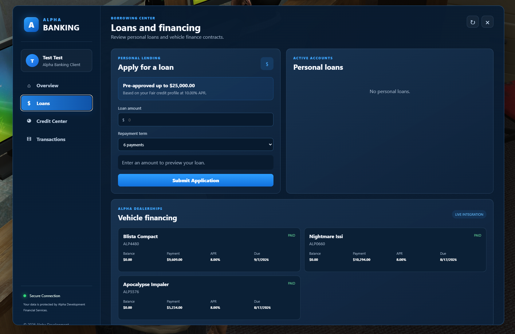 Alpha Banking