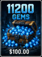 11200 Gems Package