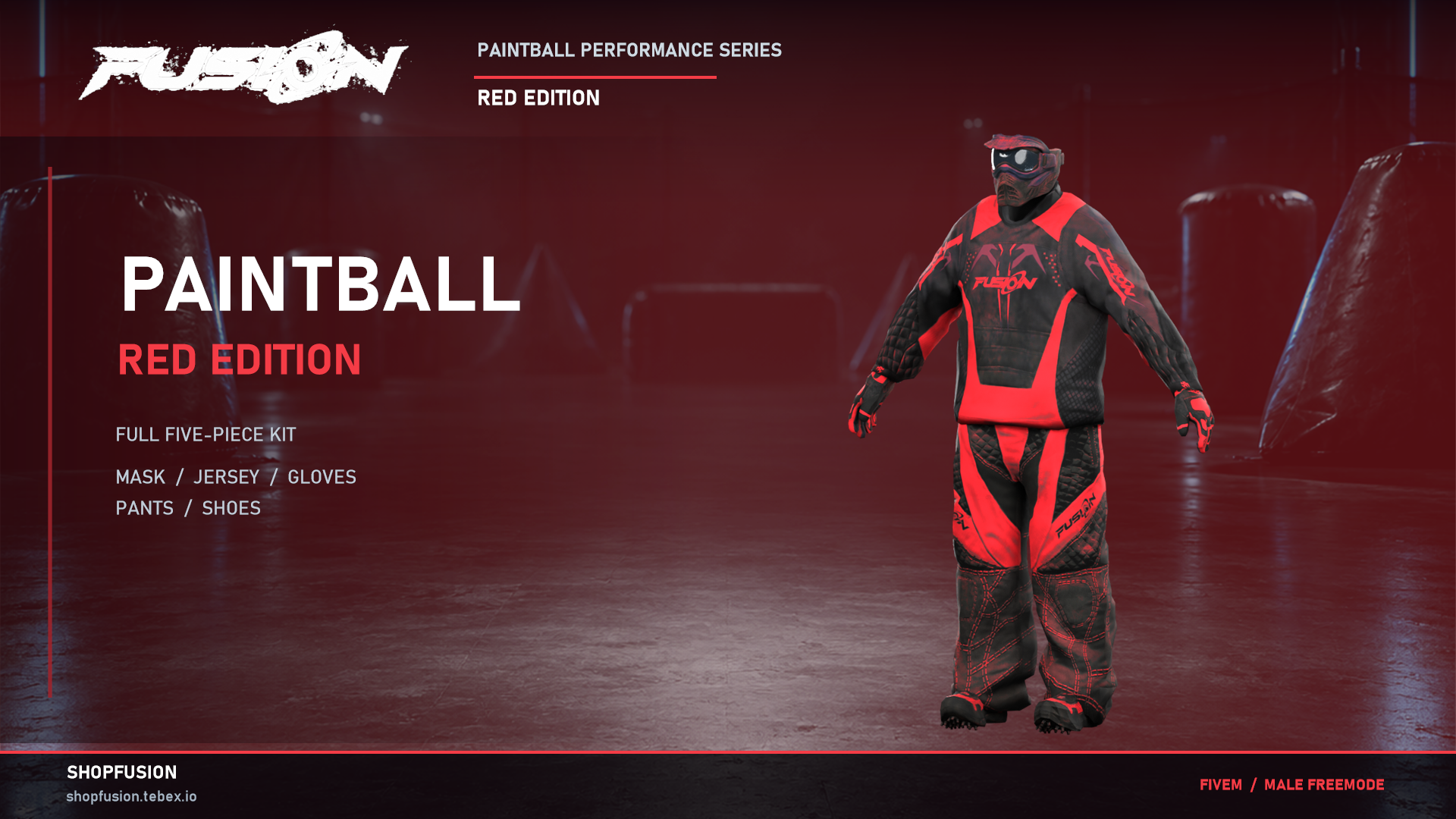 Paintball Clothing Pack | 3 Complete Male Uniform Variants