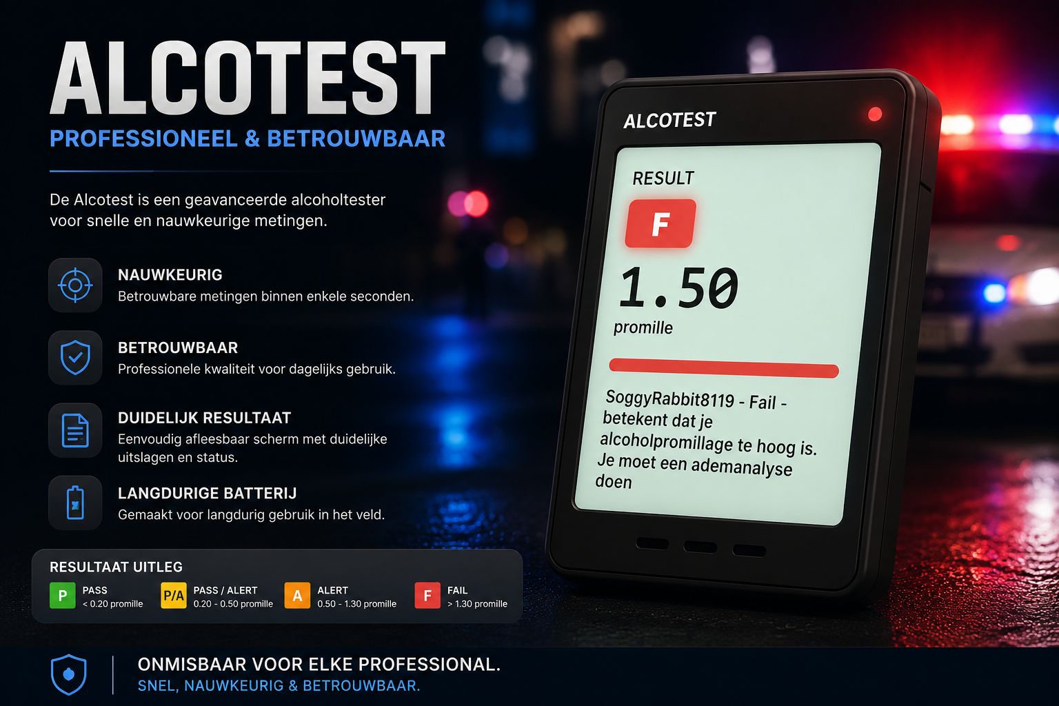 Politie Alcoholtester (Prop) (Script)