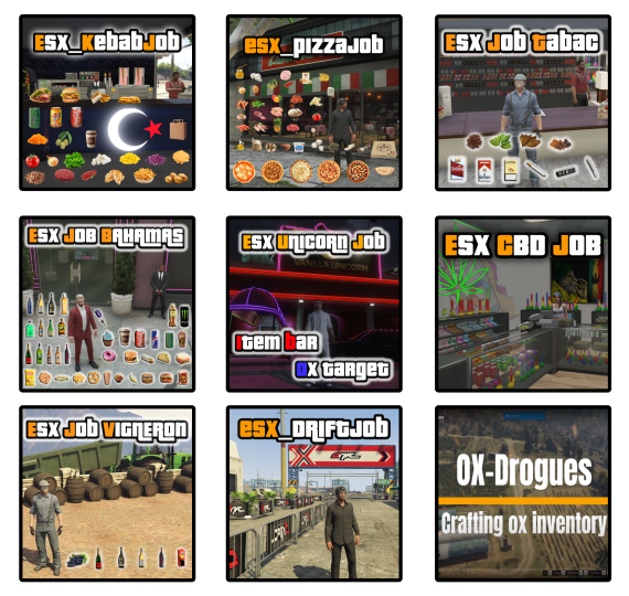 PACKS SCRIPTS JOBS