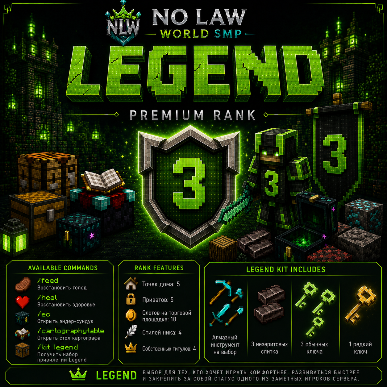 Legend (3 месяца)