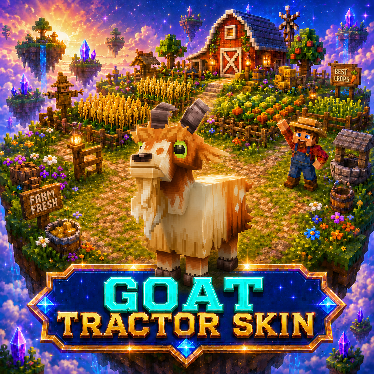 Goat Tractor Skin