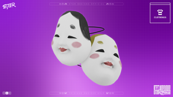 Okame mask(MP/FM) ｜ おかめ(MP/FM)