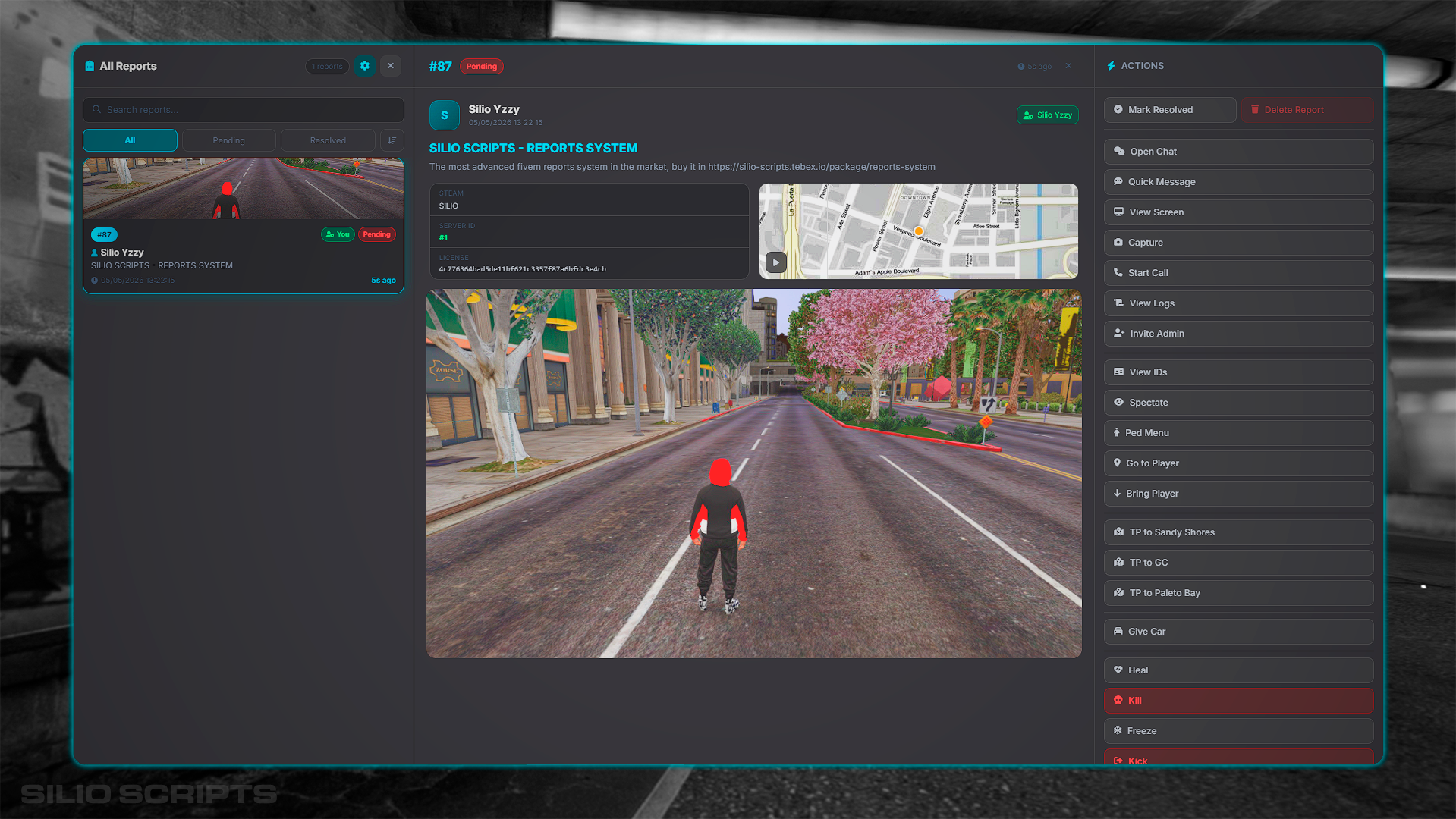 Reports system