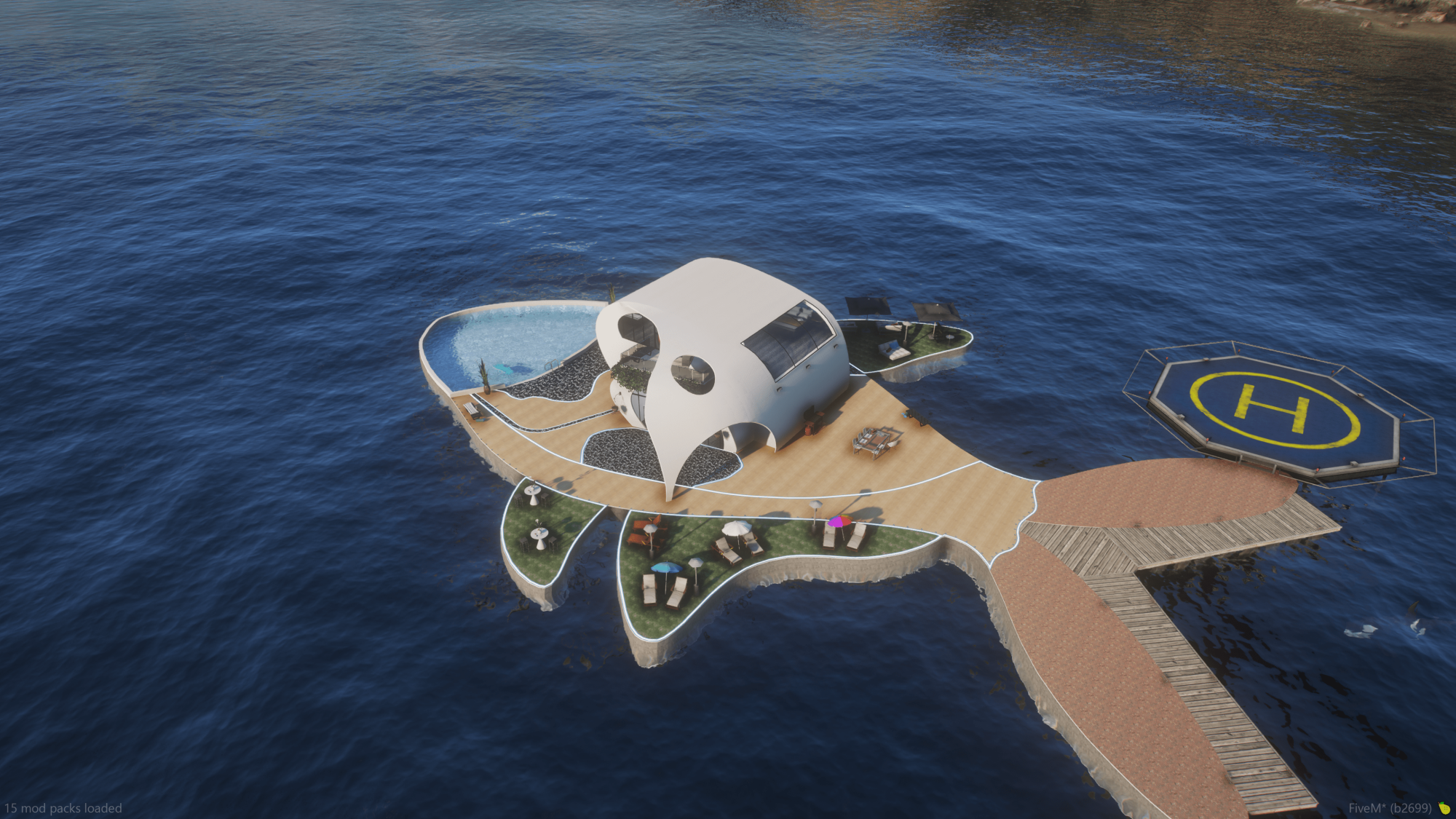 Sea Breeze Island | Hunz3D Development