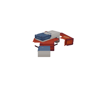 Toy Spaceship — cosmetic Furniture v2 item on the NovaVoid Cat Civilization Minecraft server