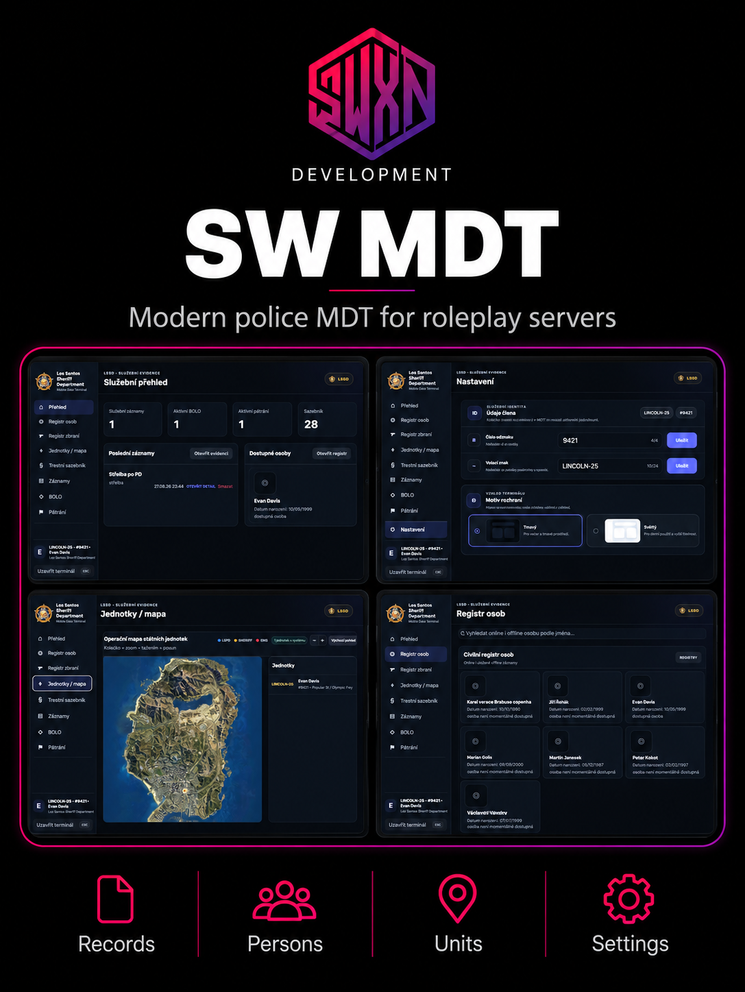 SW MDT | Advanced Police & EMS Mobile Data Terminal