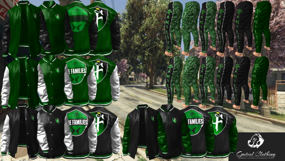 Families Jackets V2 [Male and Female]