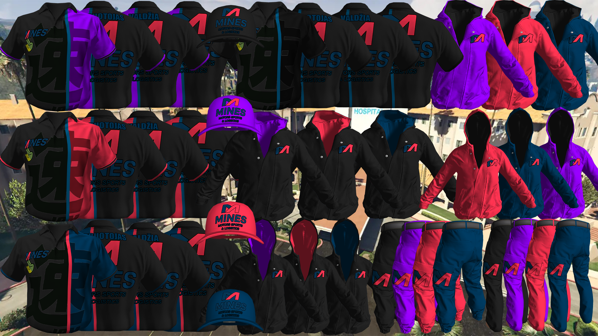 Mines Uniform Bundle V2