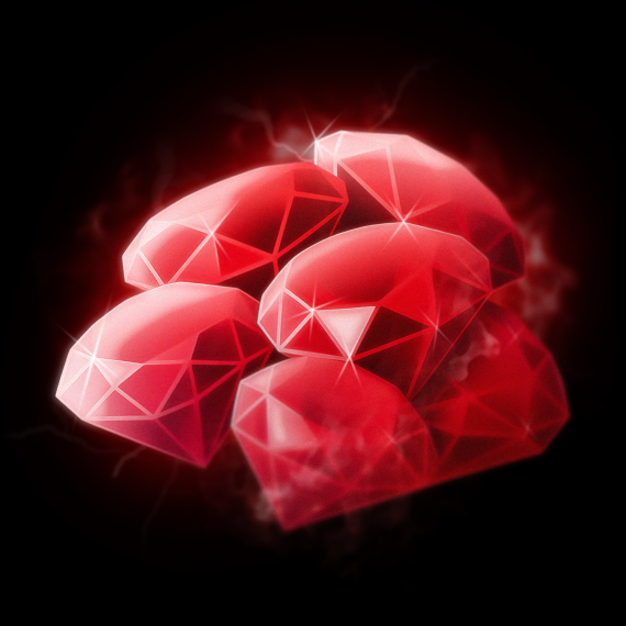 200 RED DIAMONDS