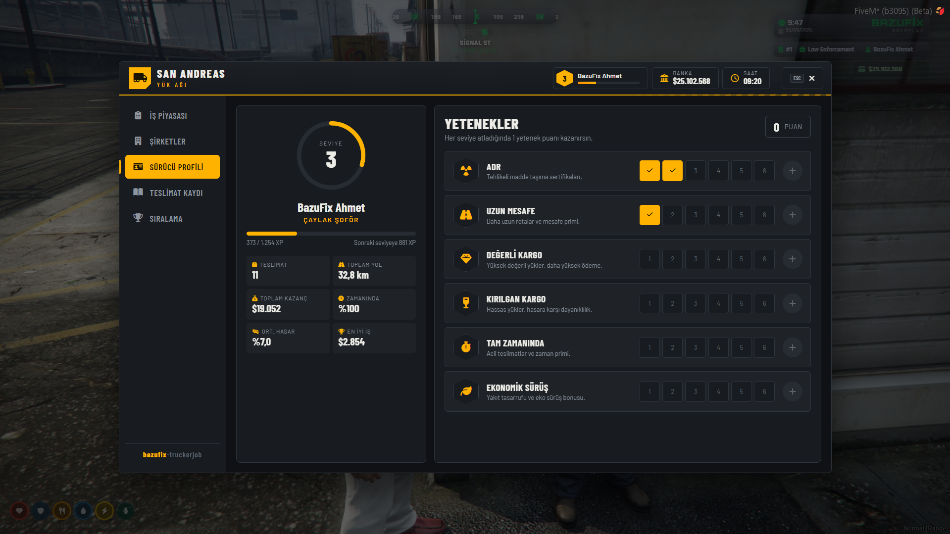 BazuFix Trucker Job