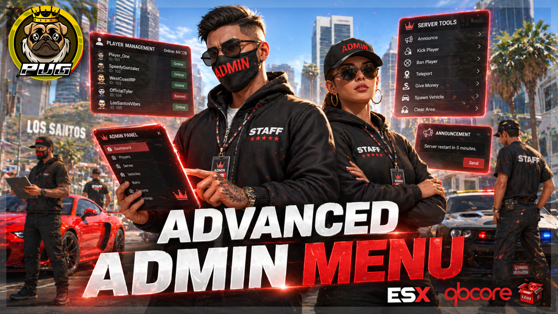 Admin Menu