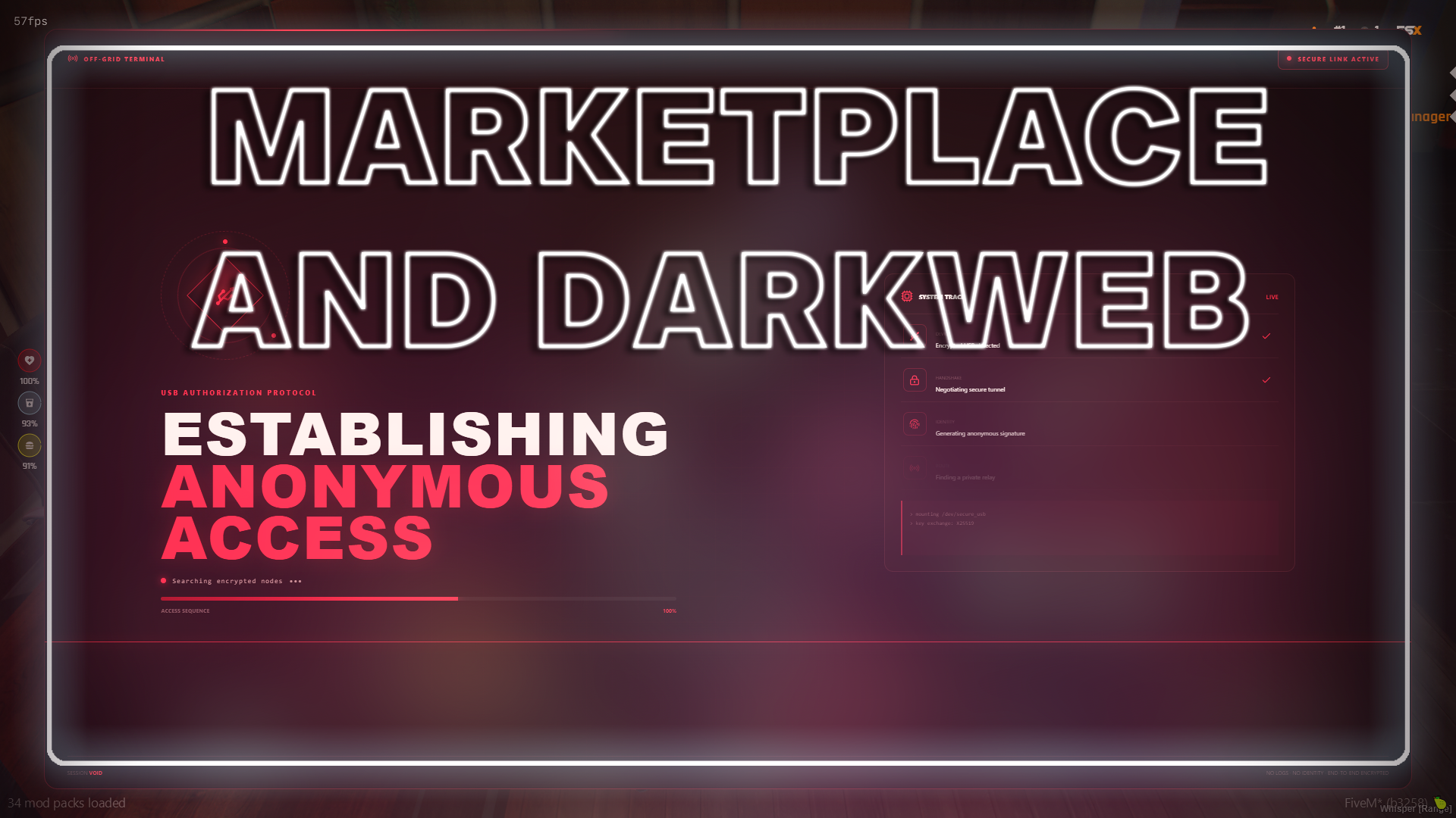Los Santos Marketplace & Dark Web | Legal & Crime Trading Platform