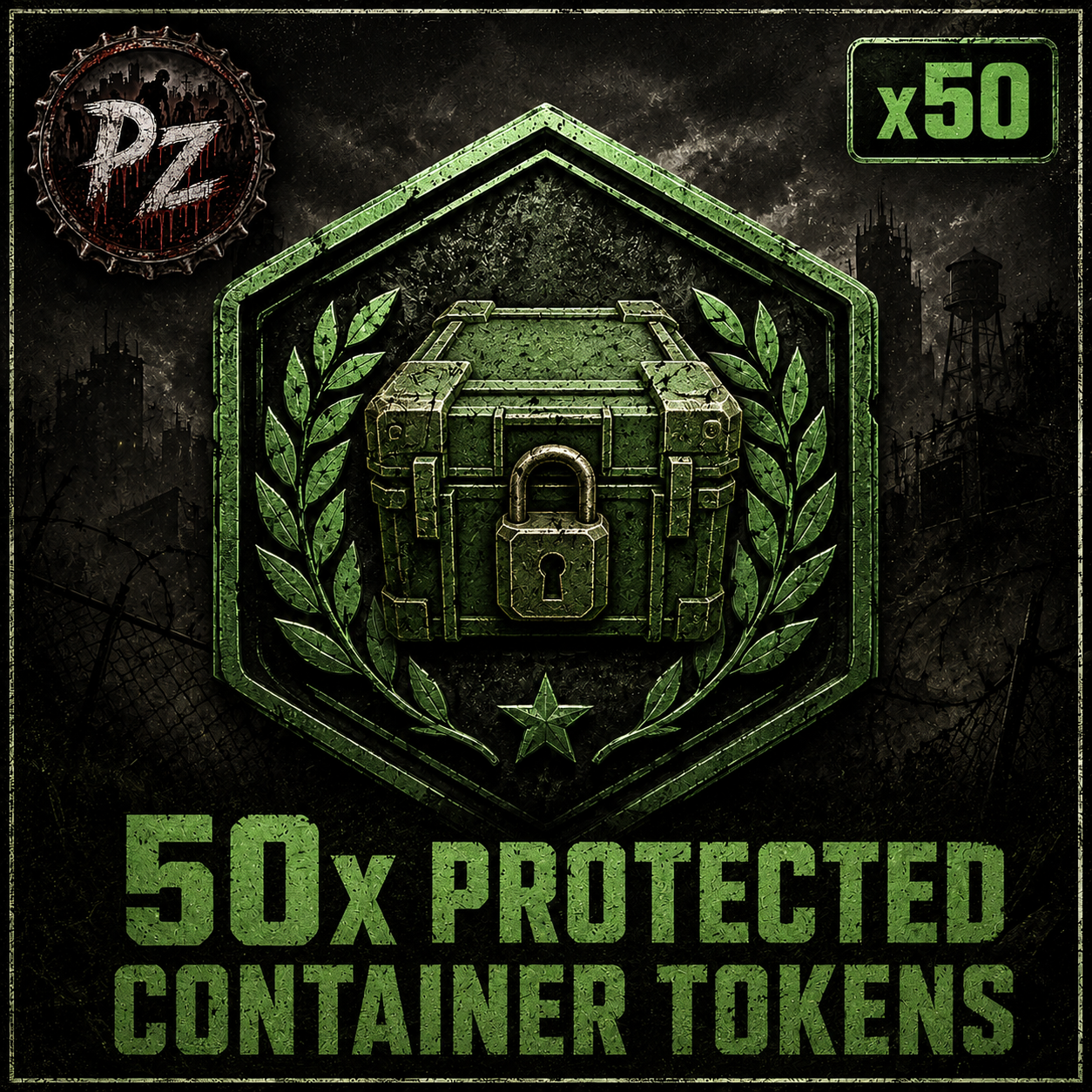 50x Protected Container Tokens