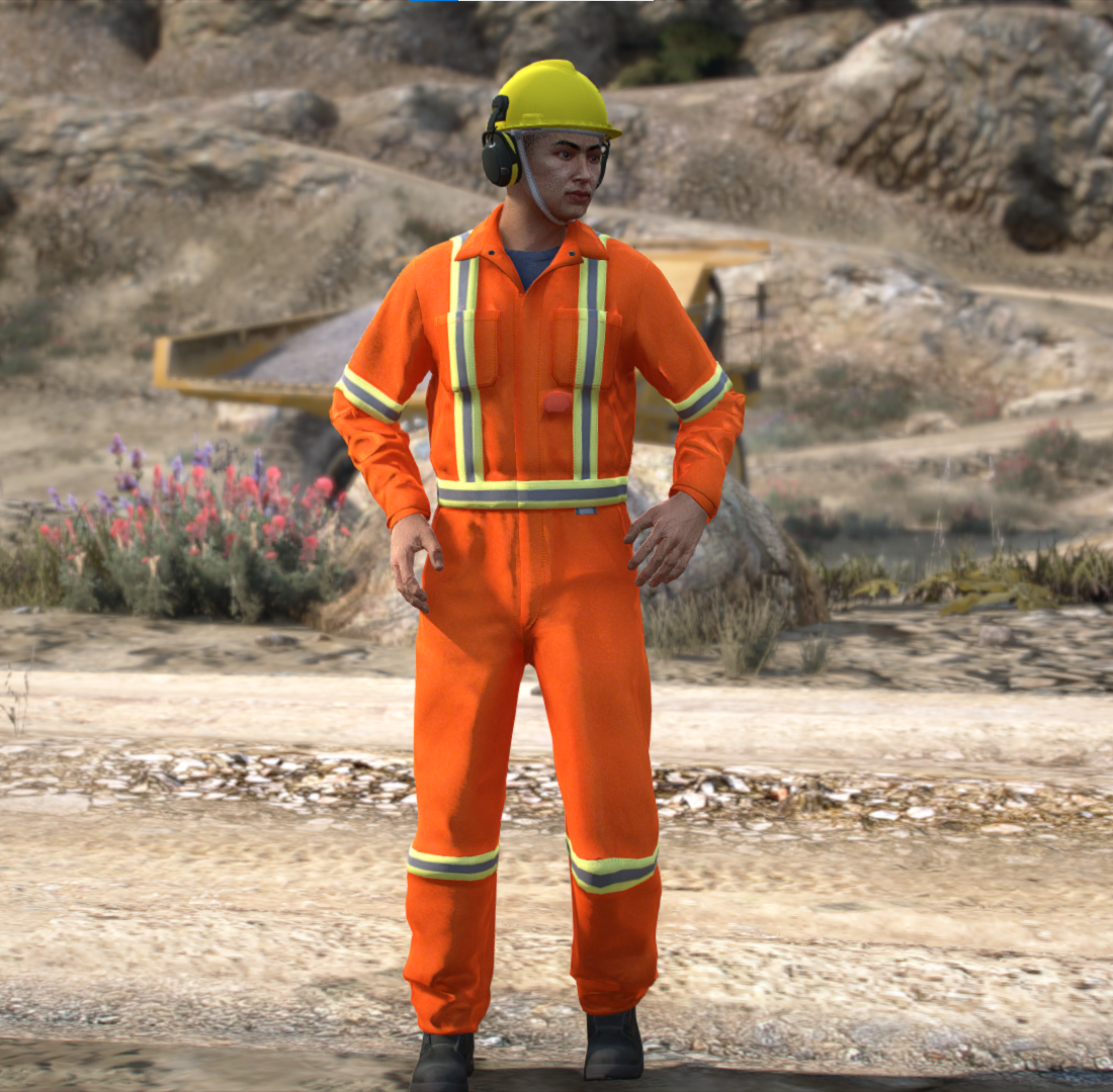 MP Male & MP Female Miner Outfit