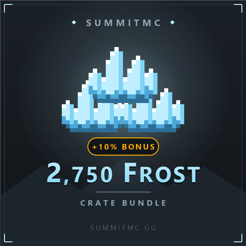 Crate Bundle - 2,750 Frost