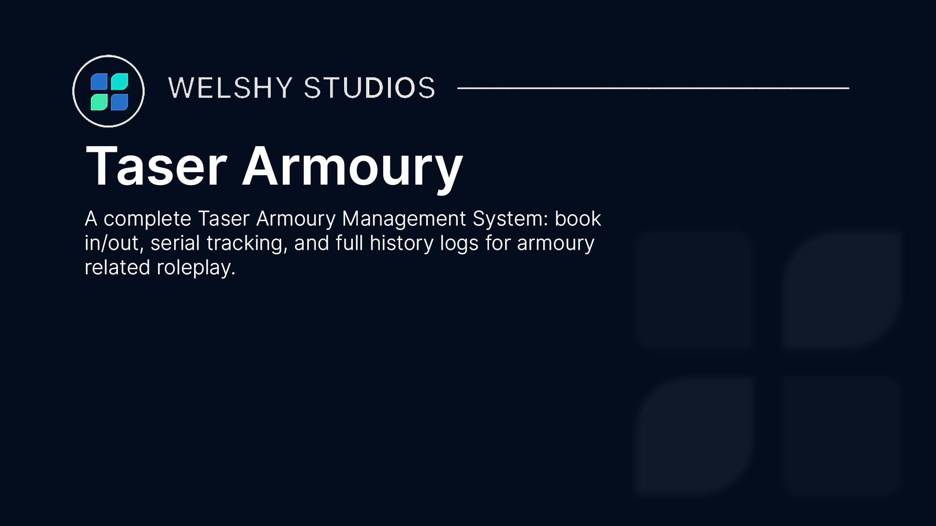 Taser Armoury