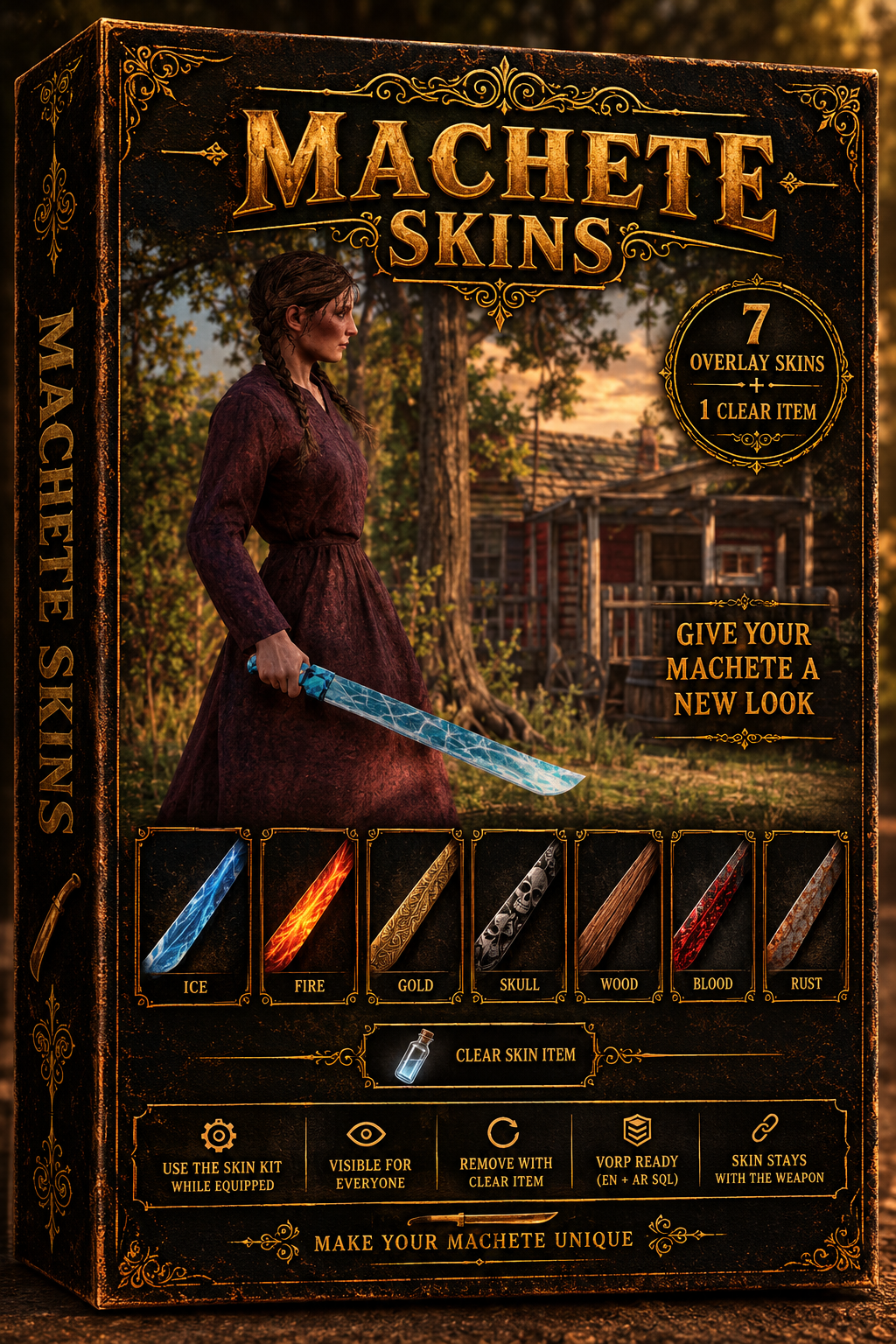 Machete Skins