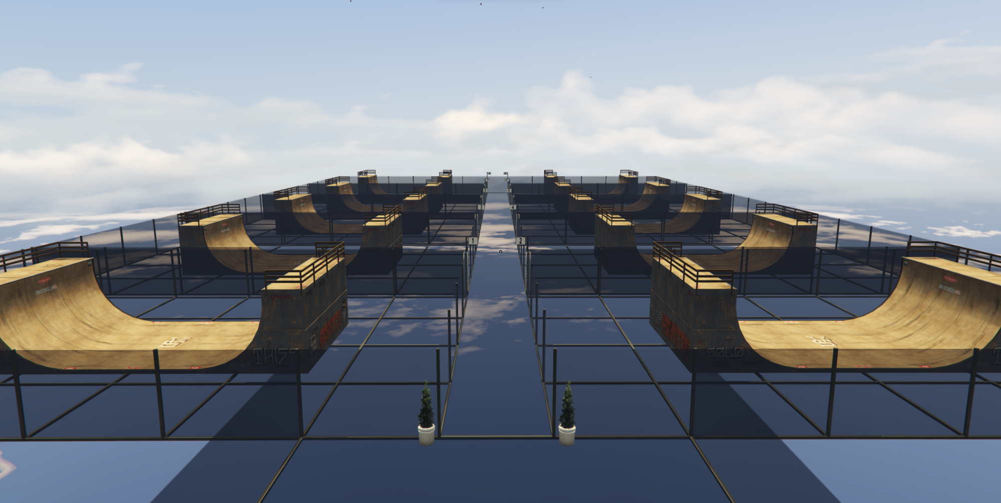 Glass Skyramps